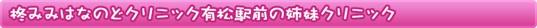 柊みみはなのどクリニック有松駅の診療情報